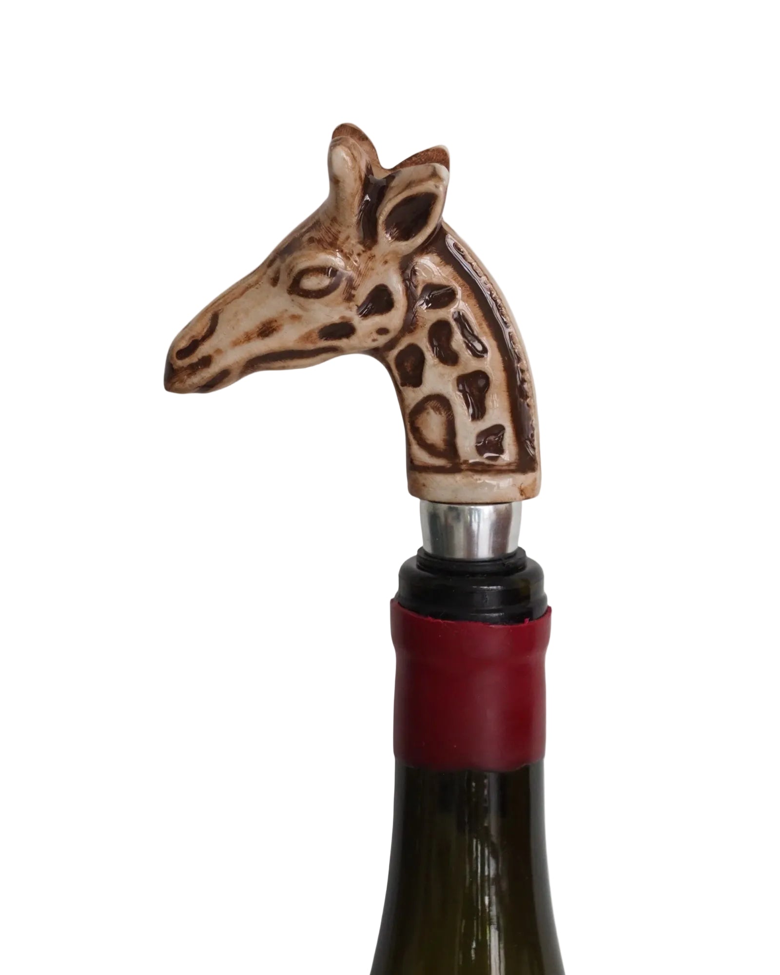 Giraffe Bottle Stopper