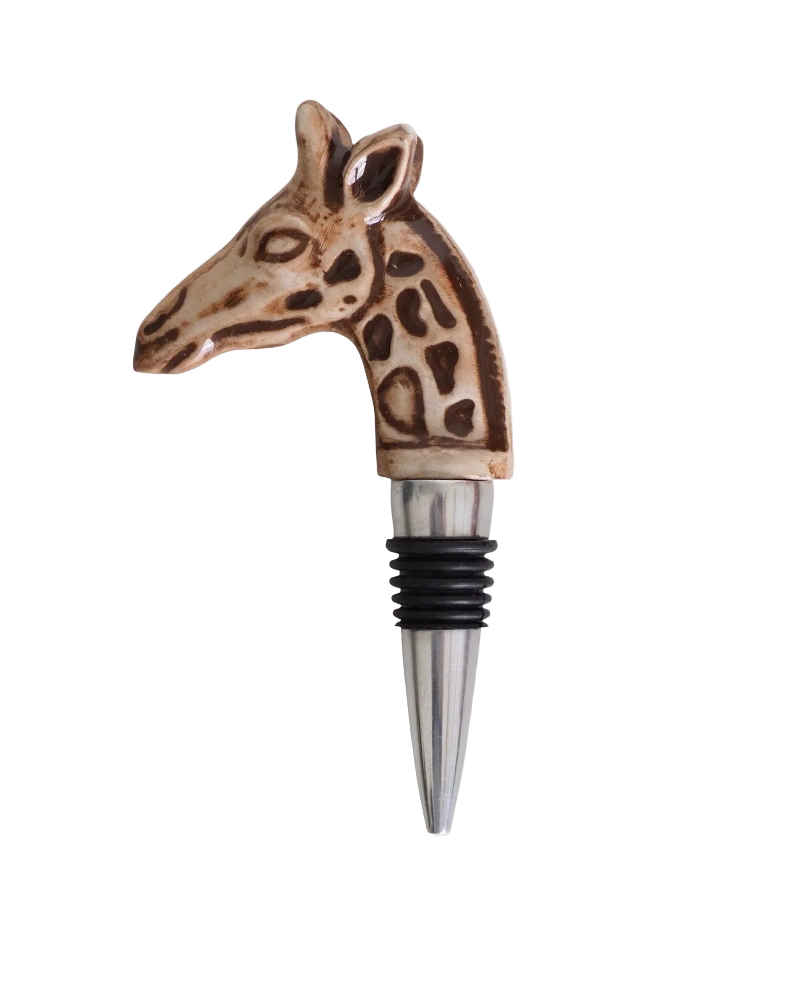 Giraffe Bottle Stopper