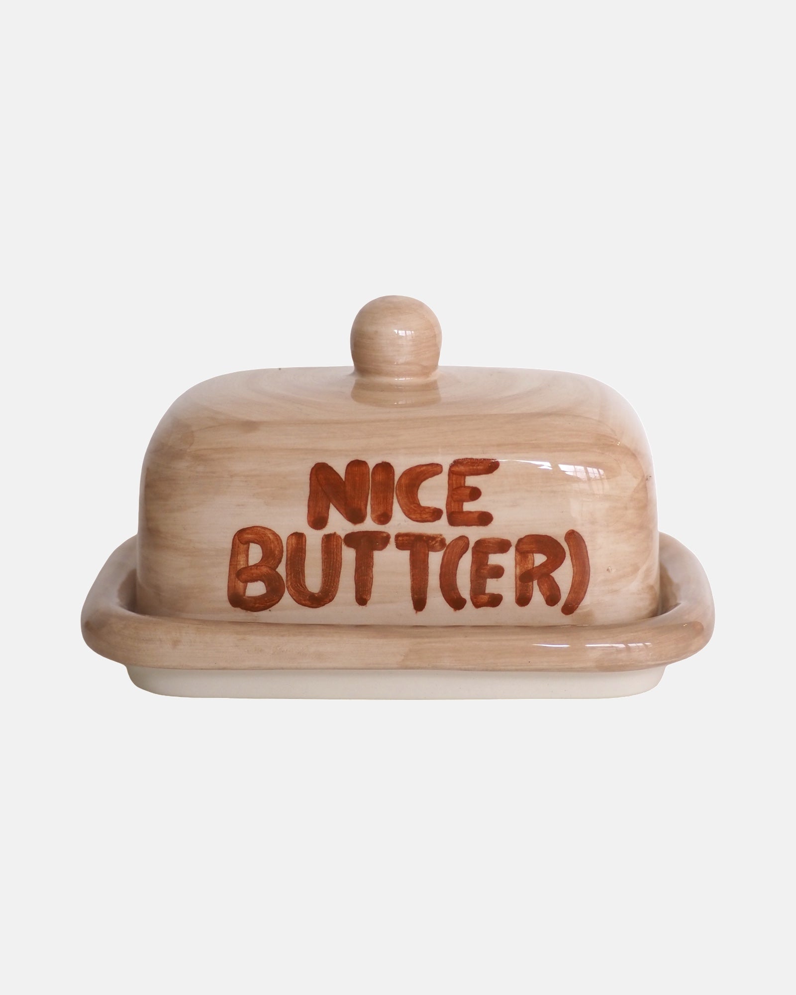 Nice Butt(er)' Butter Dish