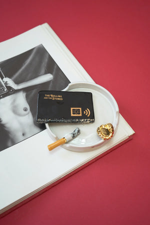 Charlie's Smouldering Card Ashtray