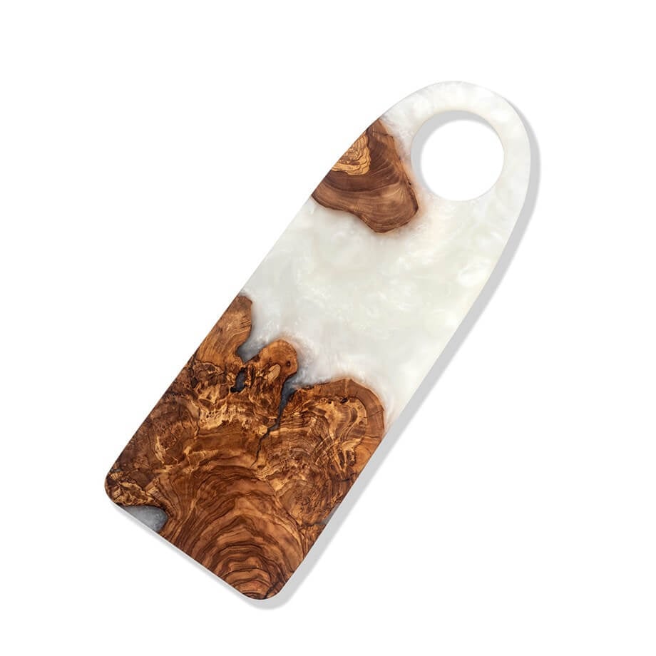 Handcrafted Epoxy & Olive Wood Cheese Board