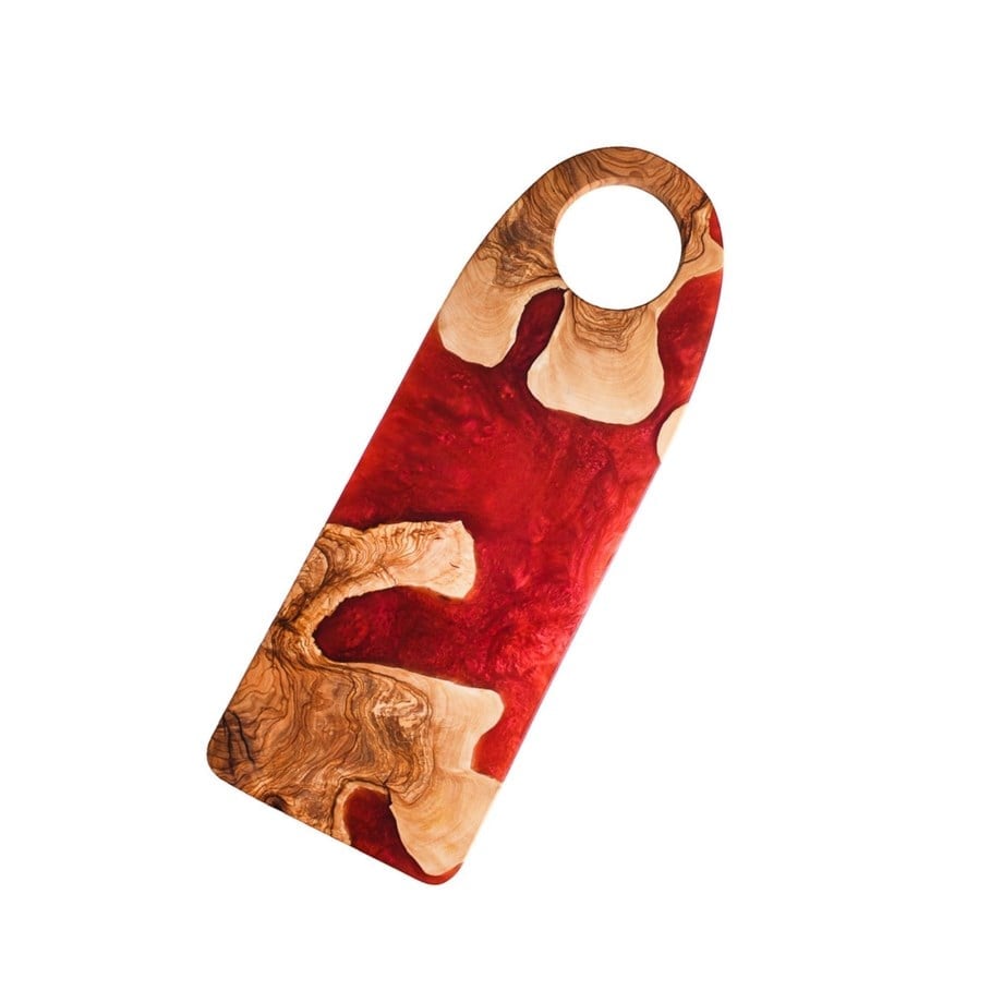 Handcrafted Epoxy & Olive Wood Cheese Board