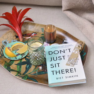 Swedish Birds Brown Birchwood Party Tray