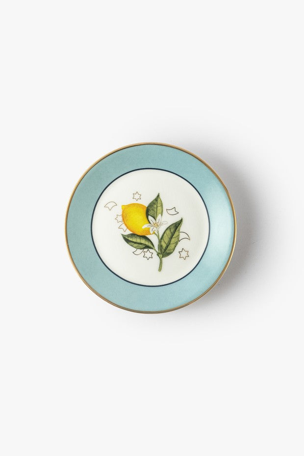 Set of 2 Kashmir Leitmotifs Mugs and Small Plates