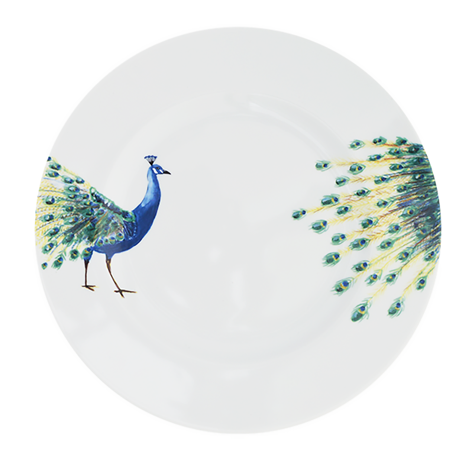 Set of 2 Birds of Paradise Plates