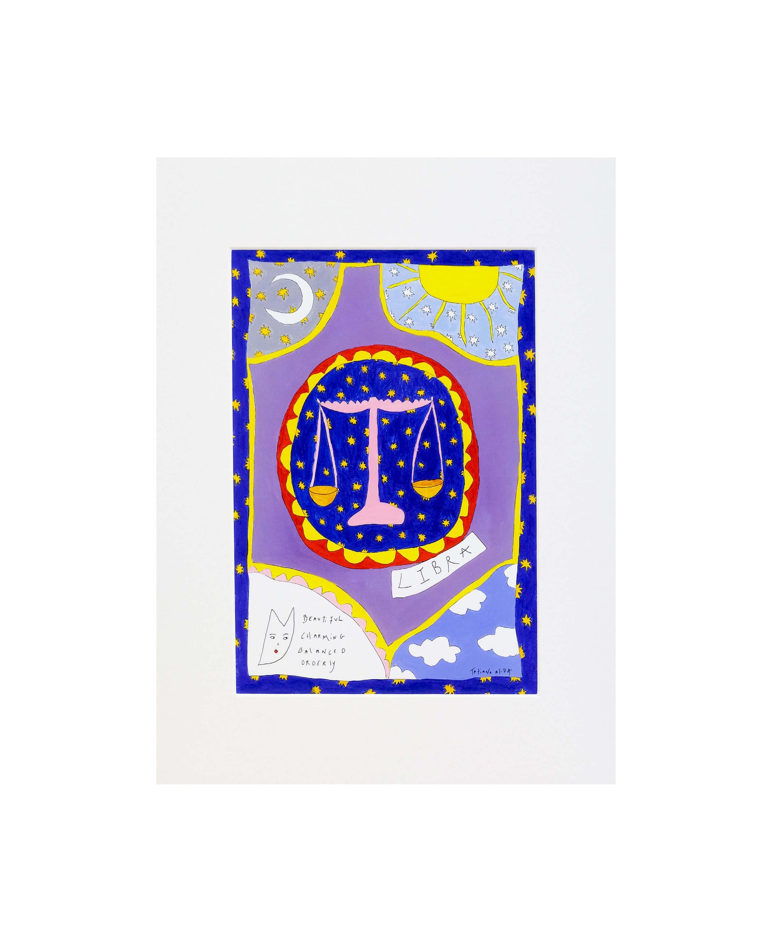 Libra Horoscope Art