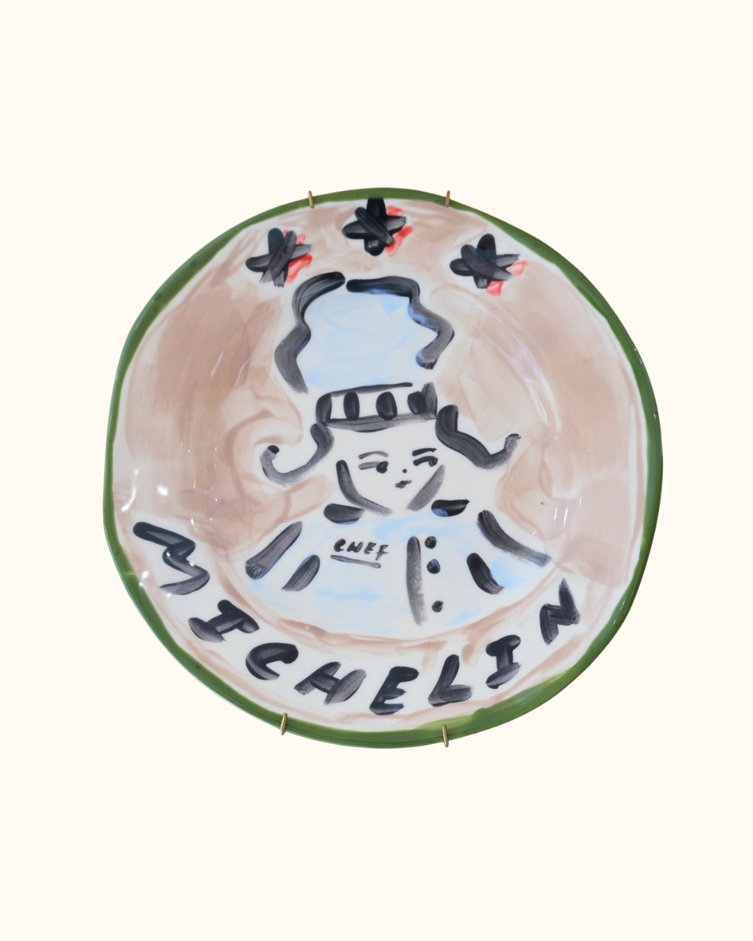 Michelin Star Decorative Plate