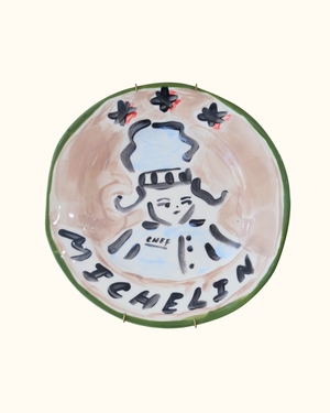 Michelin Star Decorative Plate