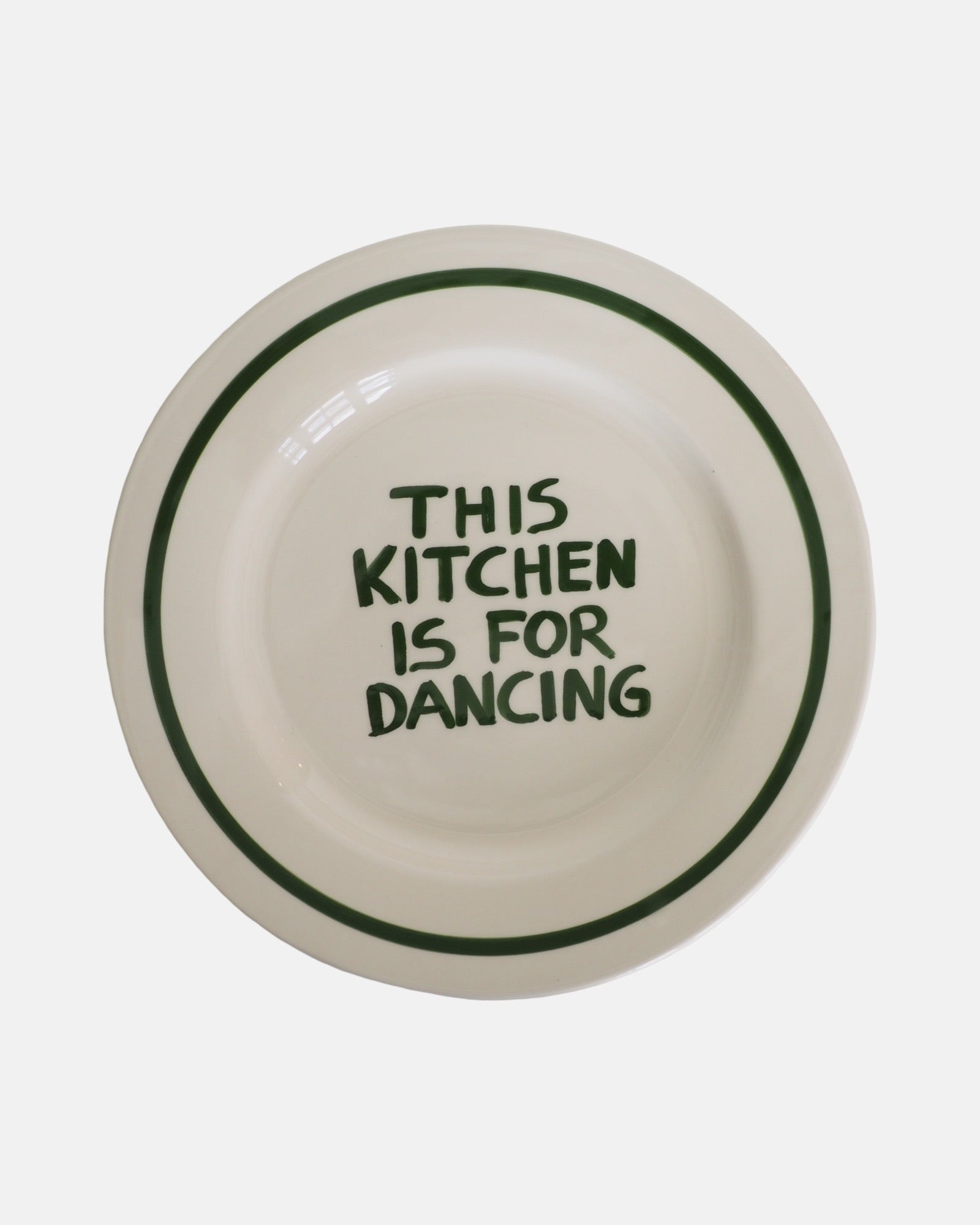 'This Kitchen Is For Dancing' Plate