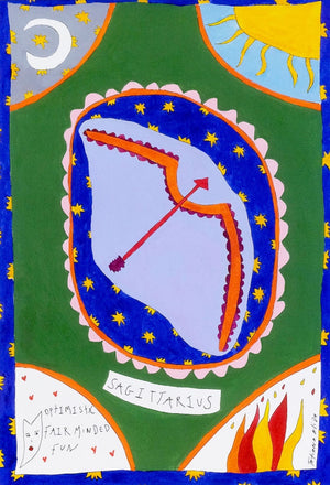 Sagittarius Horoscope Art