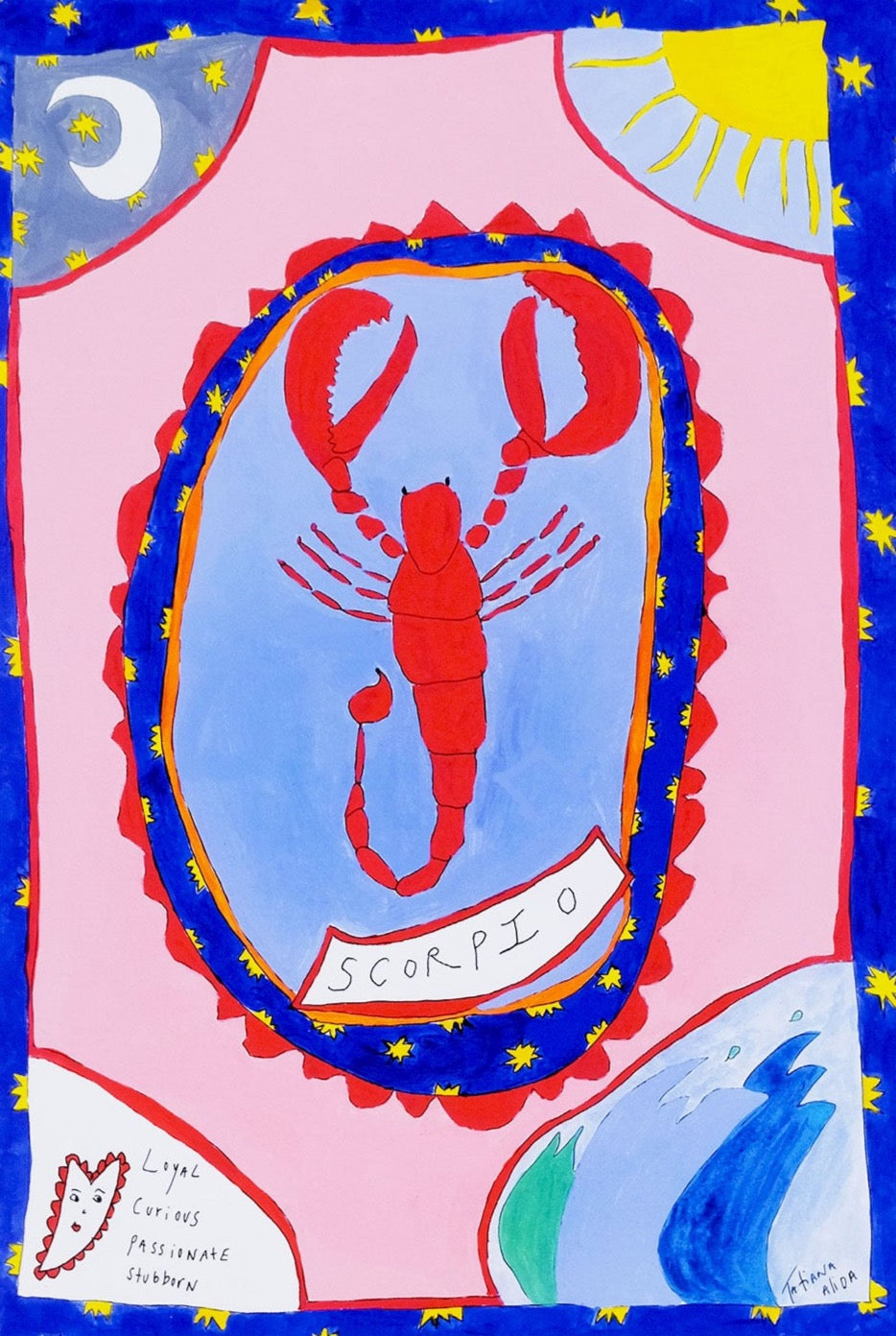 Scorpio Horoscope Art