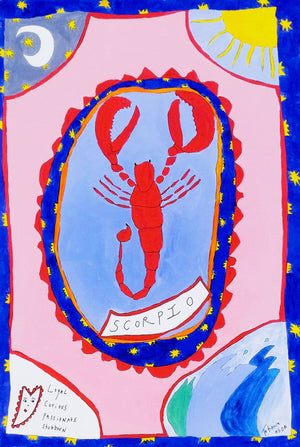 Scorpio Horoscope Art