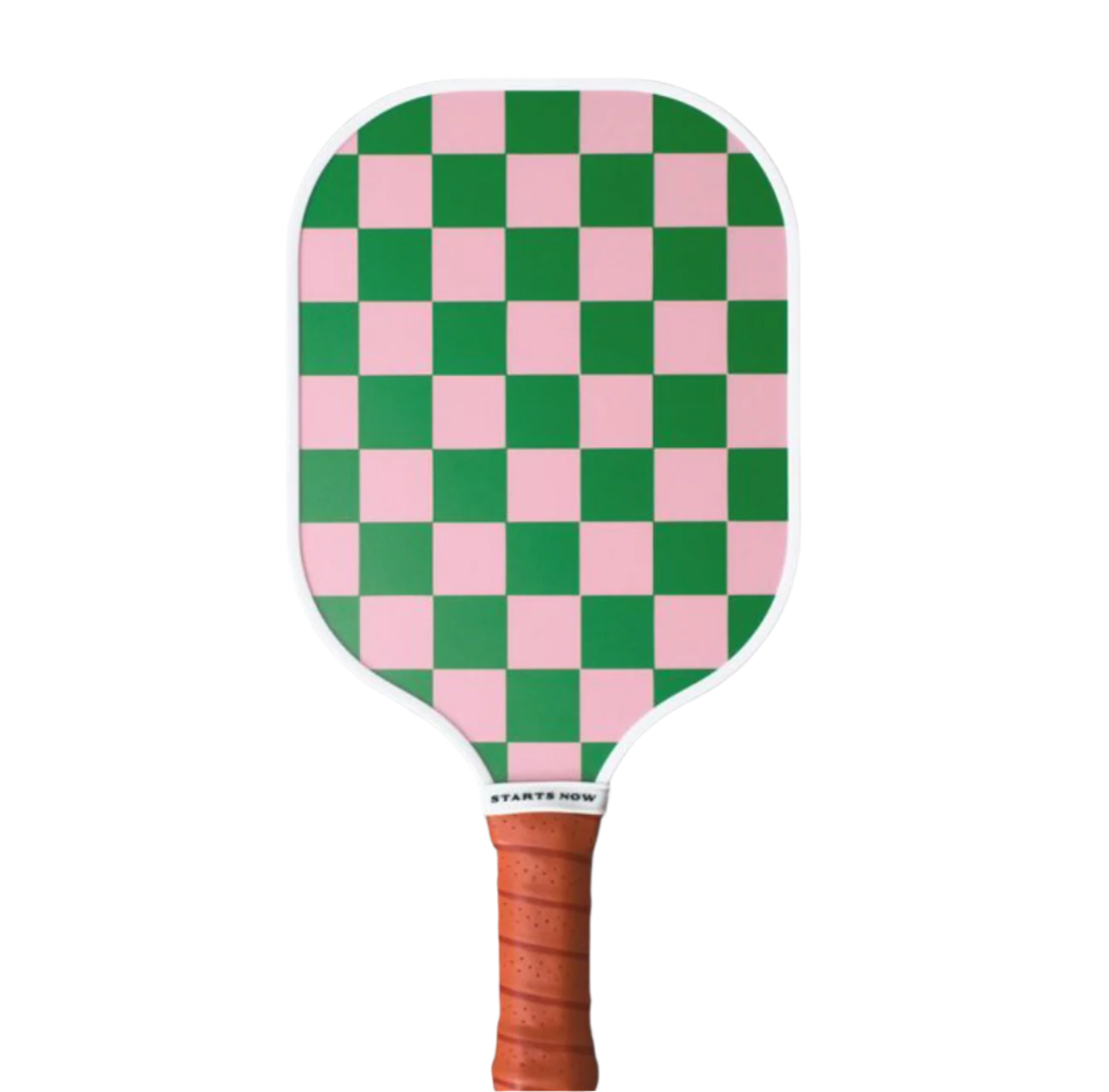 Wes Anderson Inspired Check Pickleball Paddle Racket