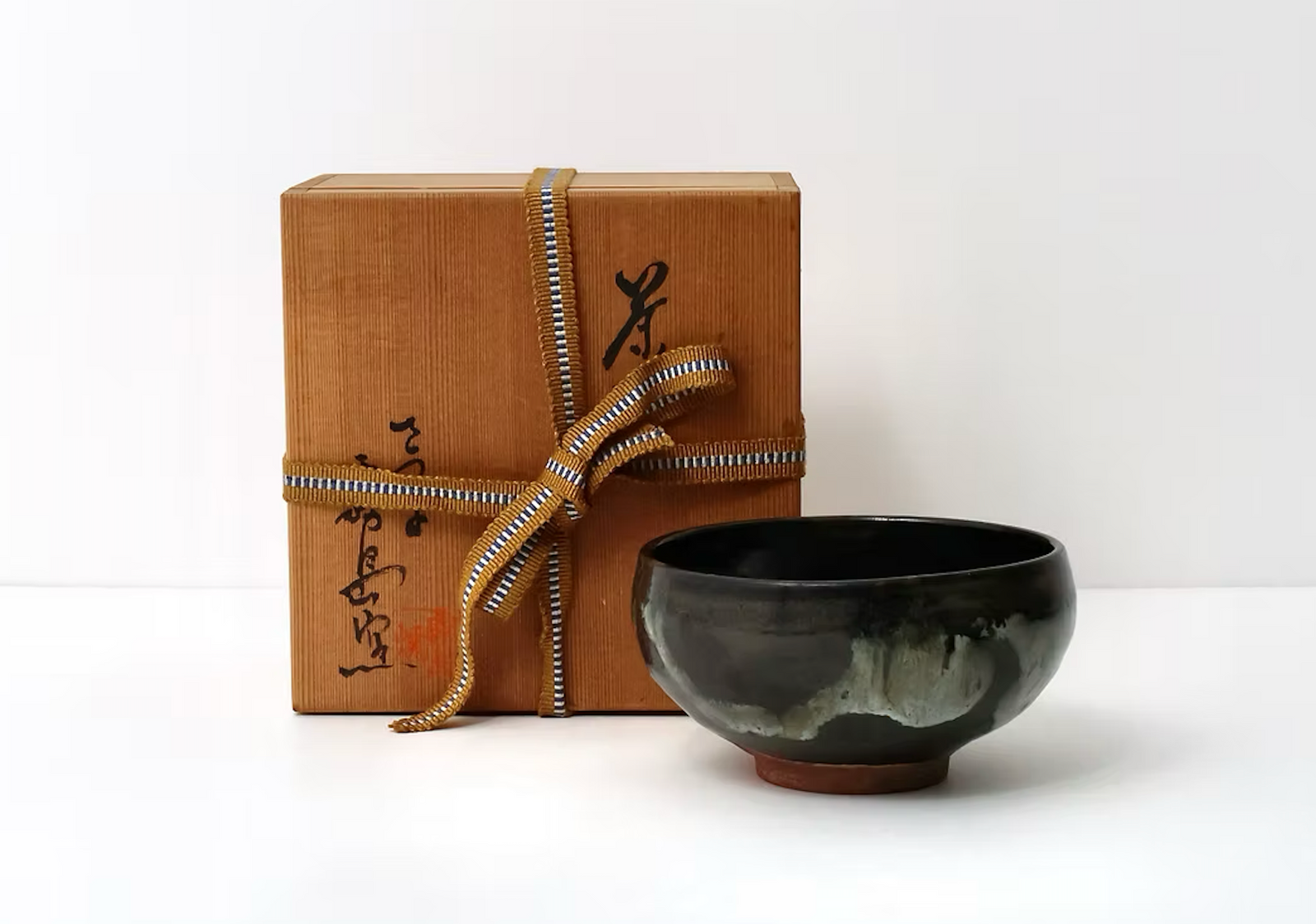 Vintage Japanese Stasuma Matcha Bowl