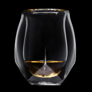 Set of 2 Sruli Recht Double Walled Whisky Glass