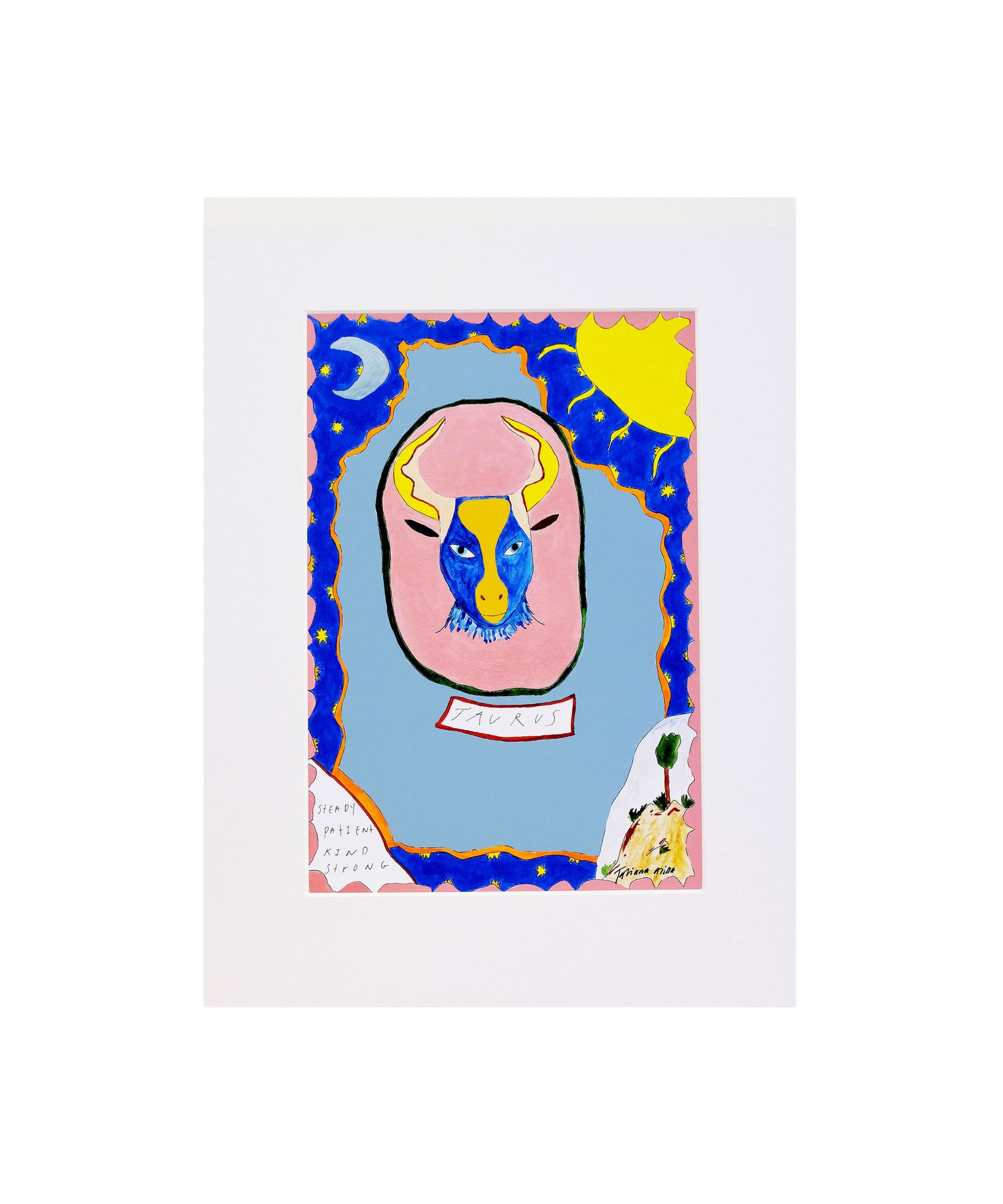 Taurus Horoscope Art
