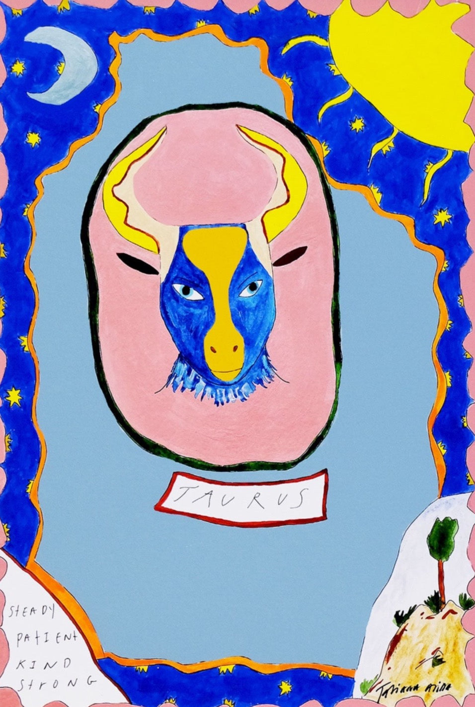 Taurus Horoscope Art