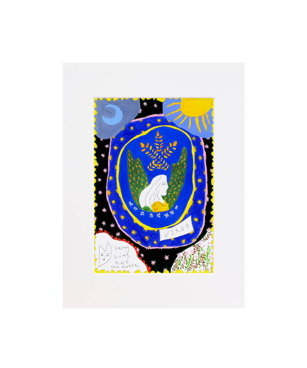 Virgo Horoscope Art