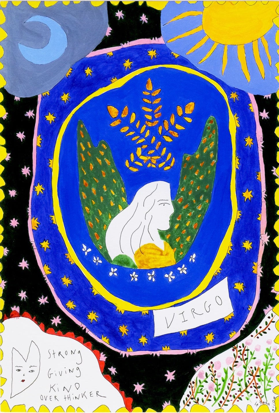 Virgo Horoscope Art