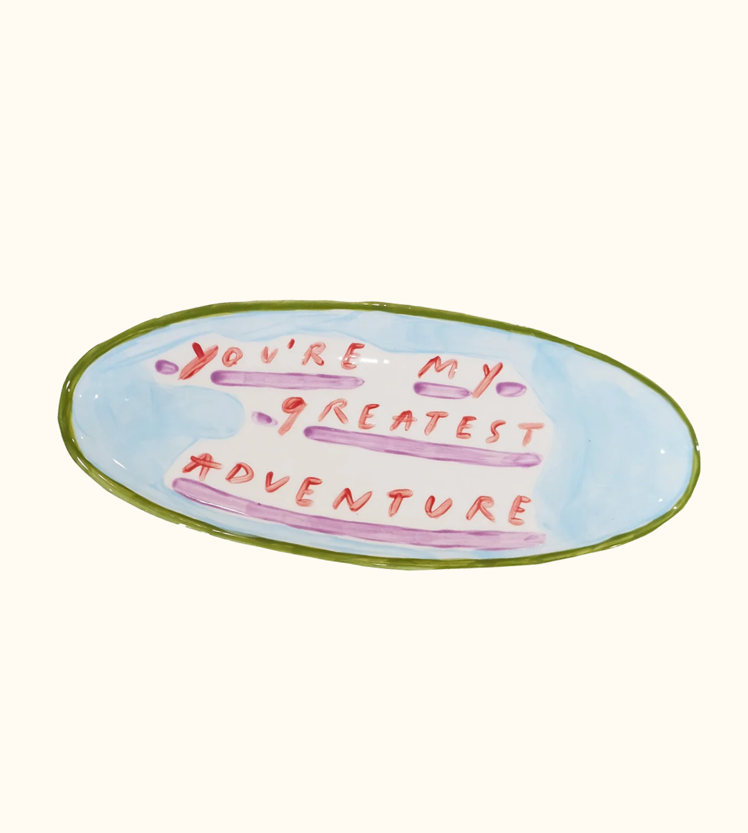You're My Greatest Adventure - Coffee Table Decorative Platter