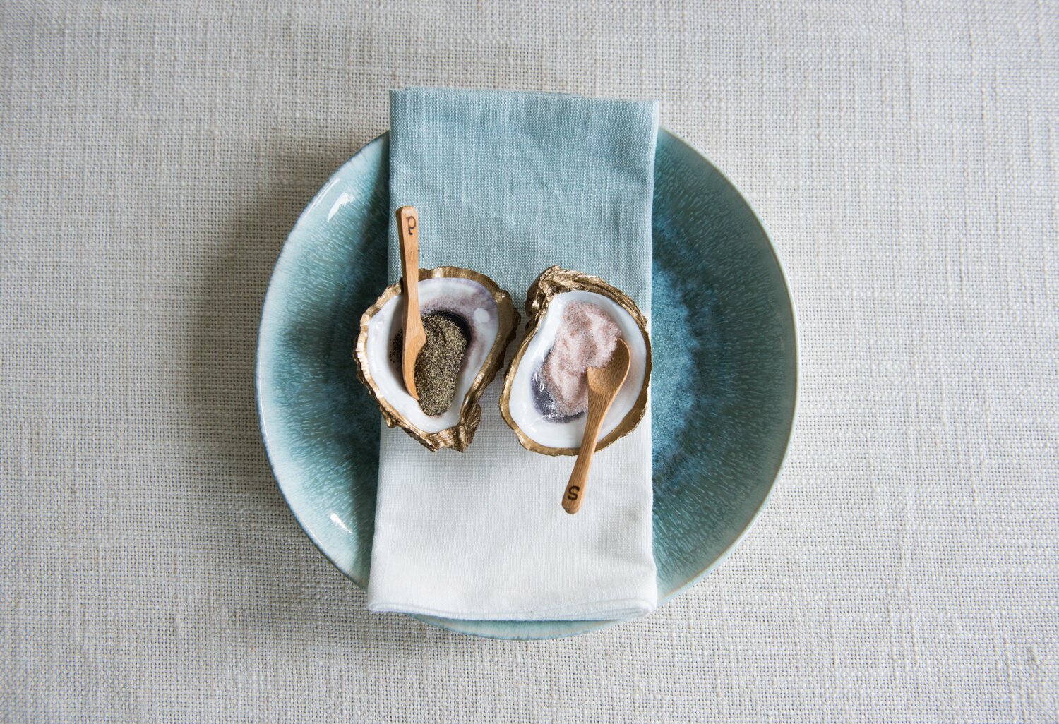 Oyster Salt & Pepper Cellars