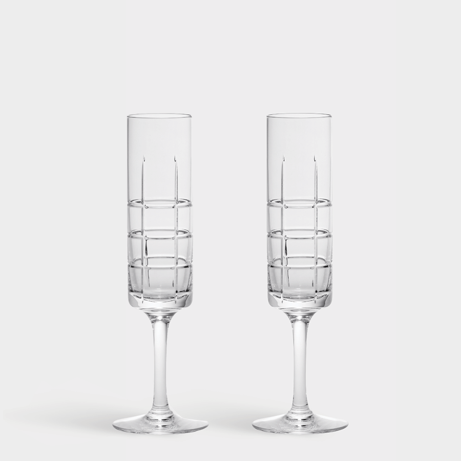 Set of 2 Manhattan Jan Johansson Flutes